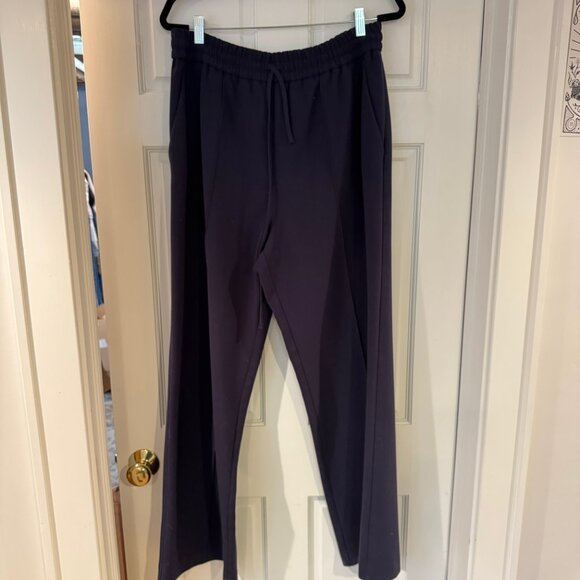 SEZANE Bruce Trousers Pants Slacks Navy Size 12 - Picture 5 of 5